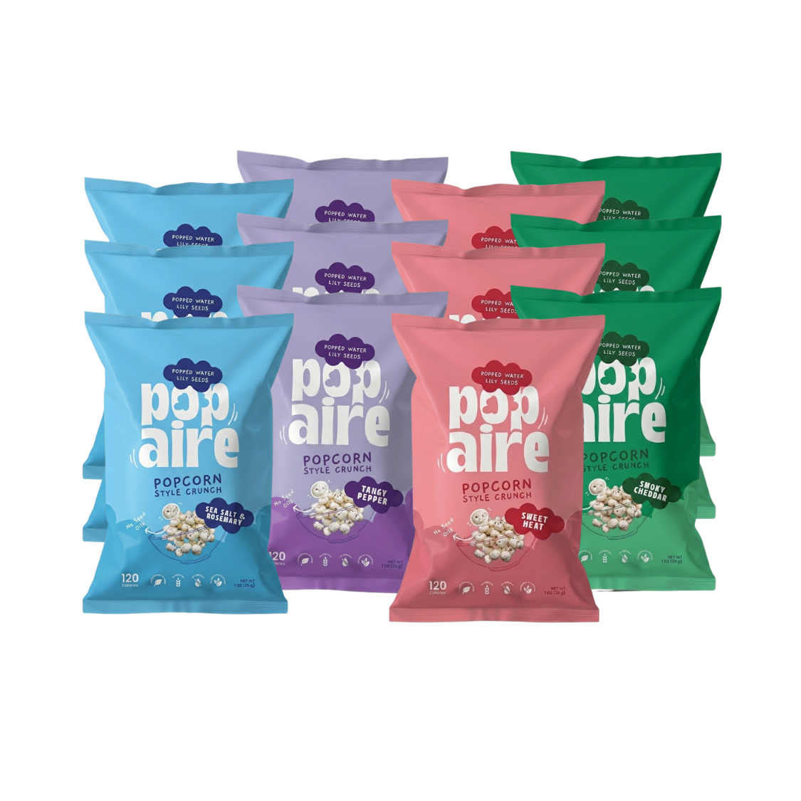 Pop Aire Variety Box — All Four Flavors
