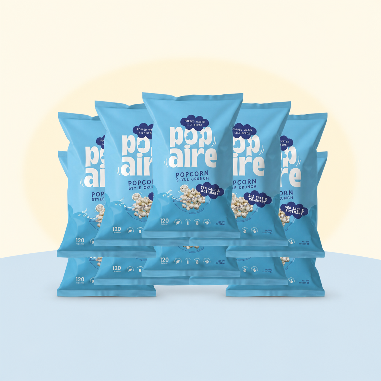 Sea Salt & Rosemary Popped Water Lily Seeds