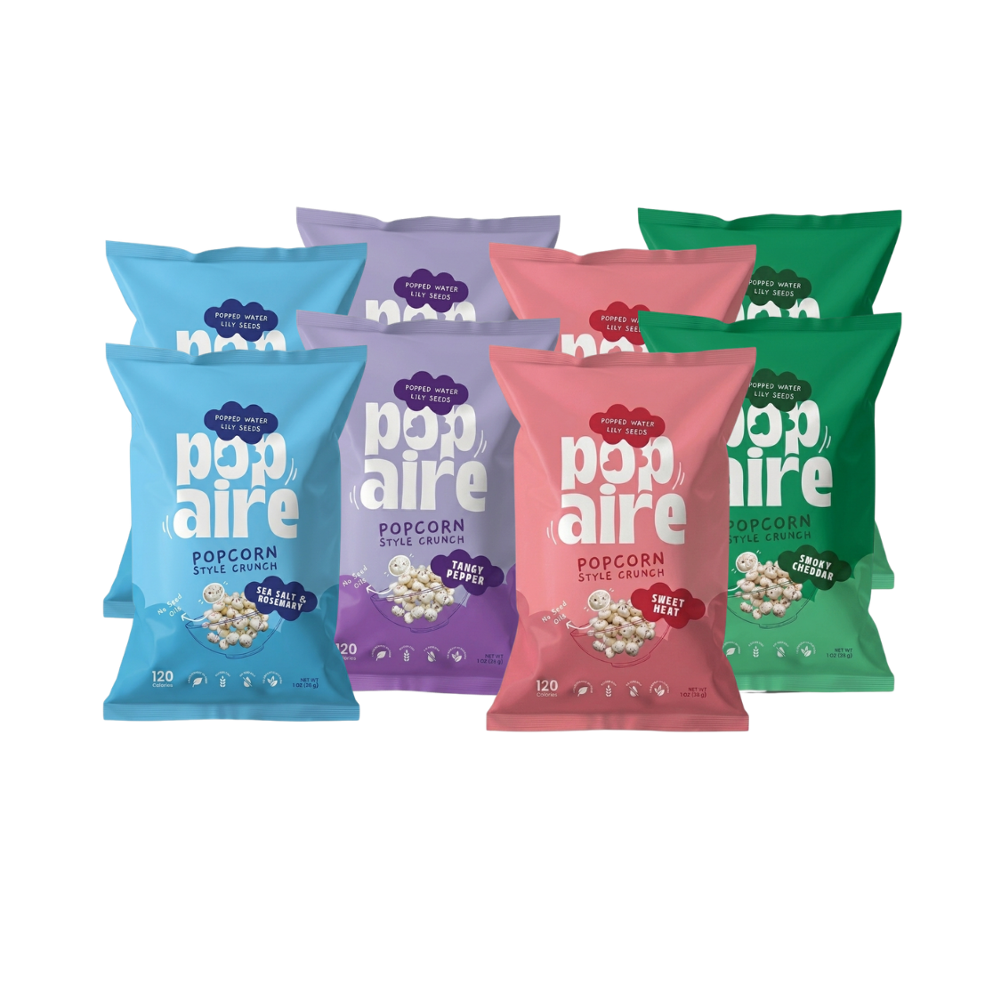Pop Aire Variety Box — All Four Flavors