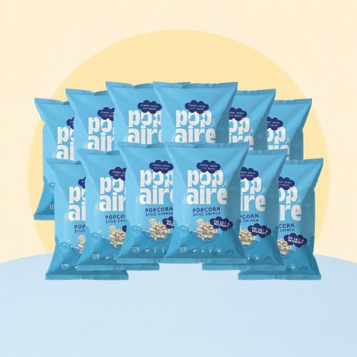 Sea Salt & Rosemary Popped Water Lily Seeds
